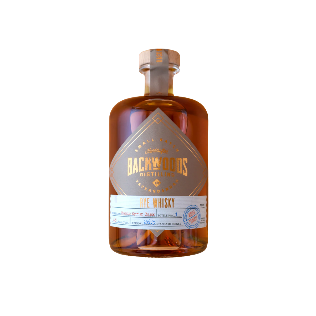 Backwoods Distilling Co. 'Special Reserve Rye Maple Syrup Cask' Various Size Samples