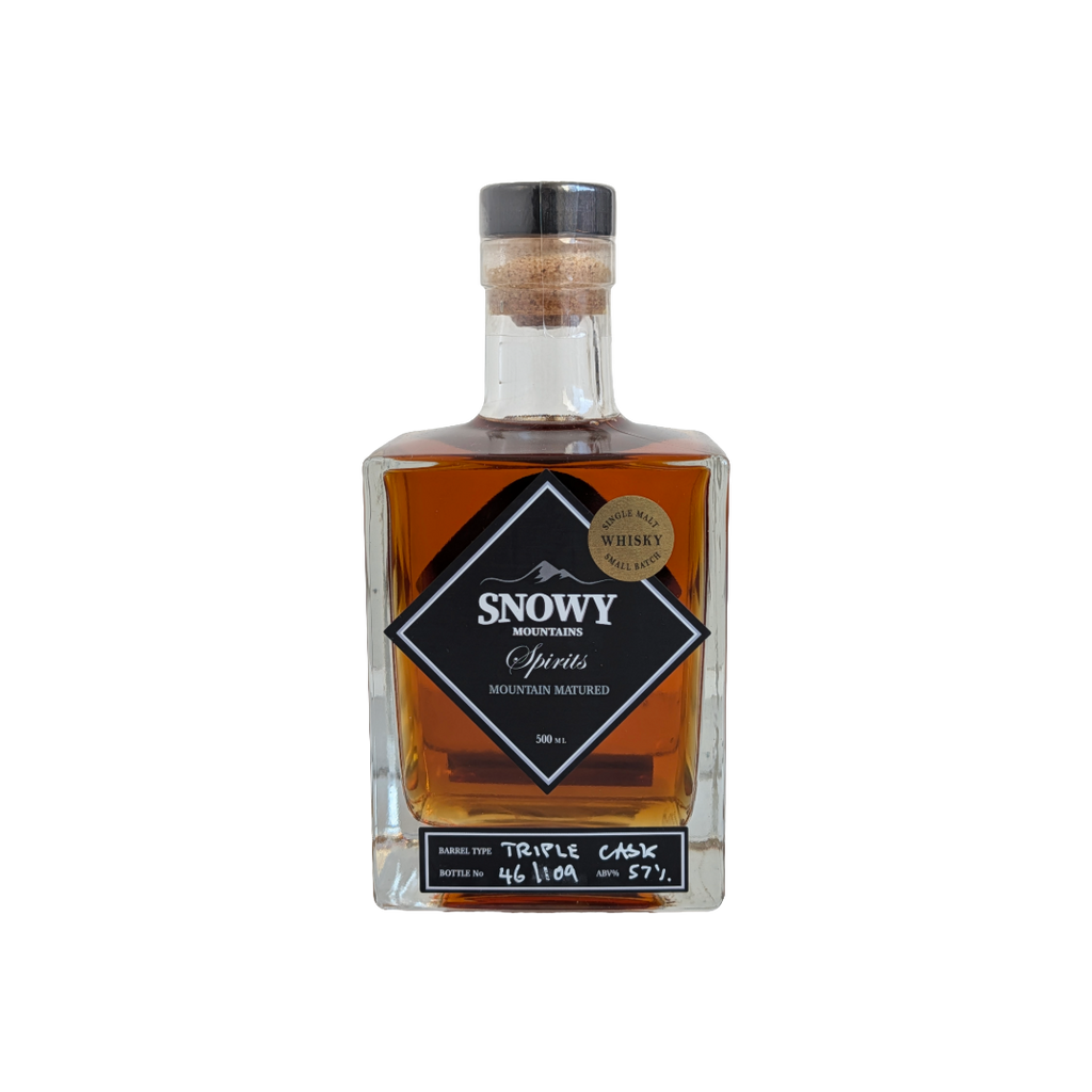 Snowy Mountains Spirits 'Triple Cask' Various Size Samples