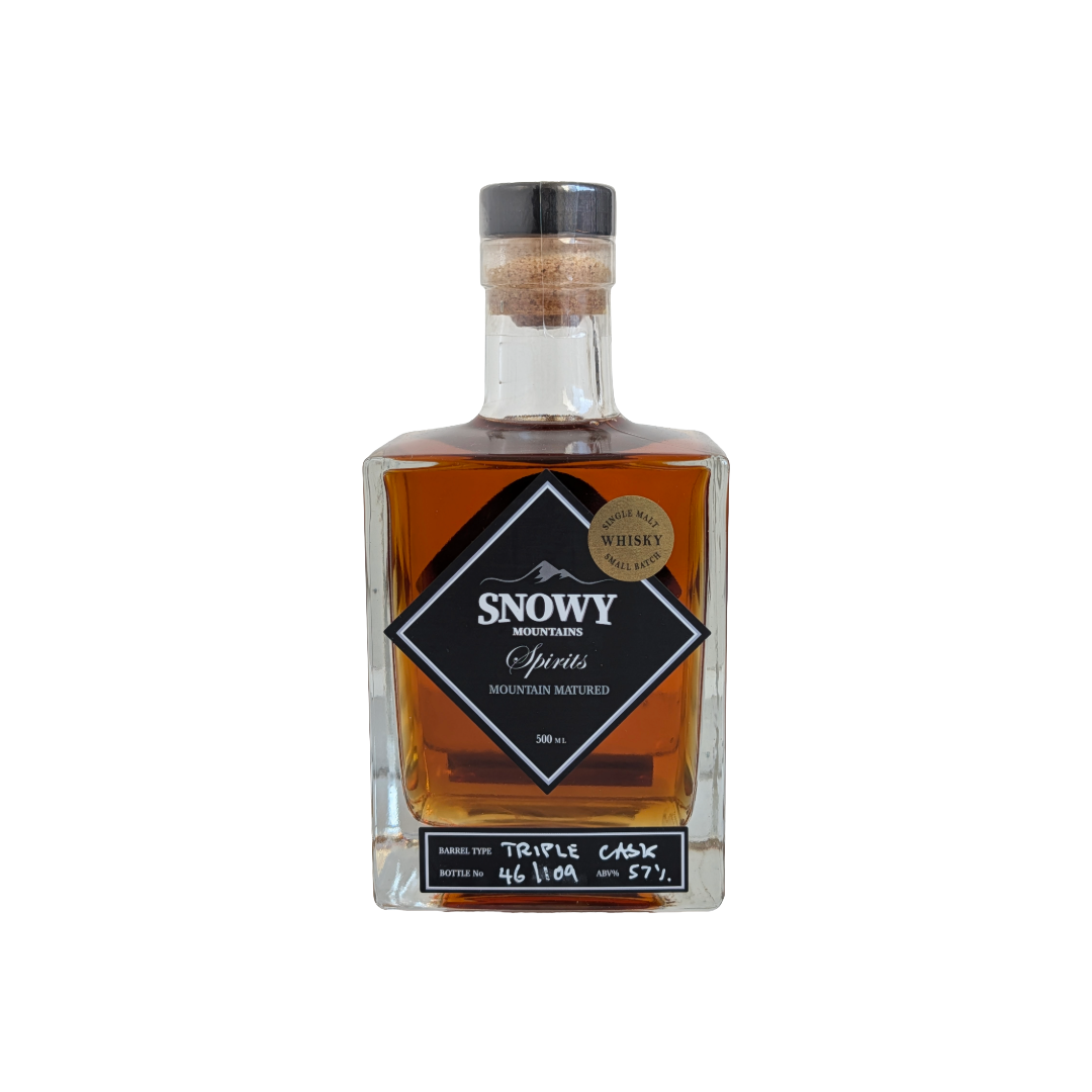 Snowy Mountains Spirits 'Triple Cask' Various Size Samples