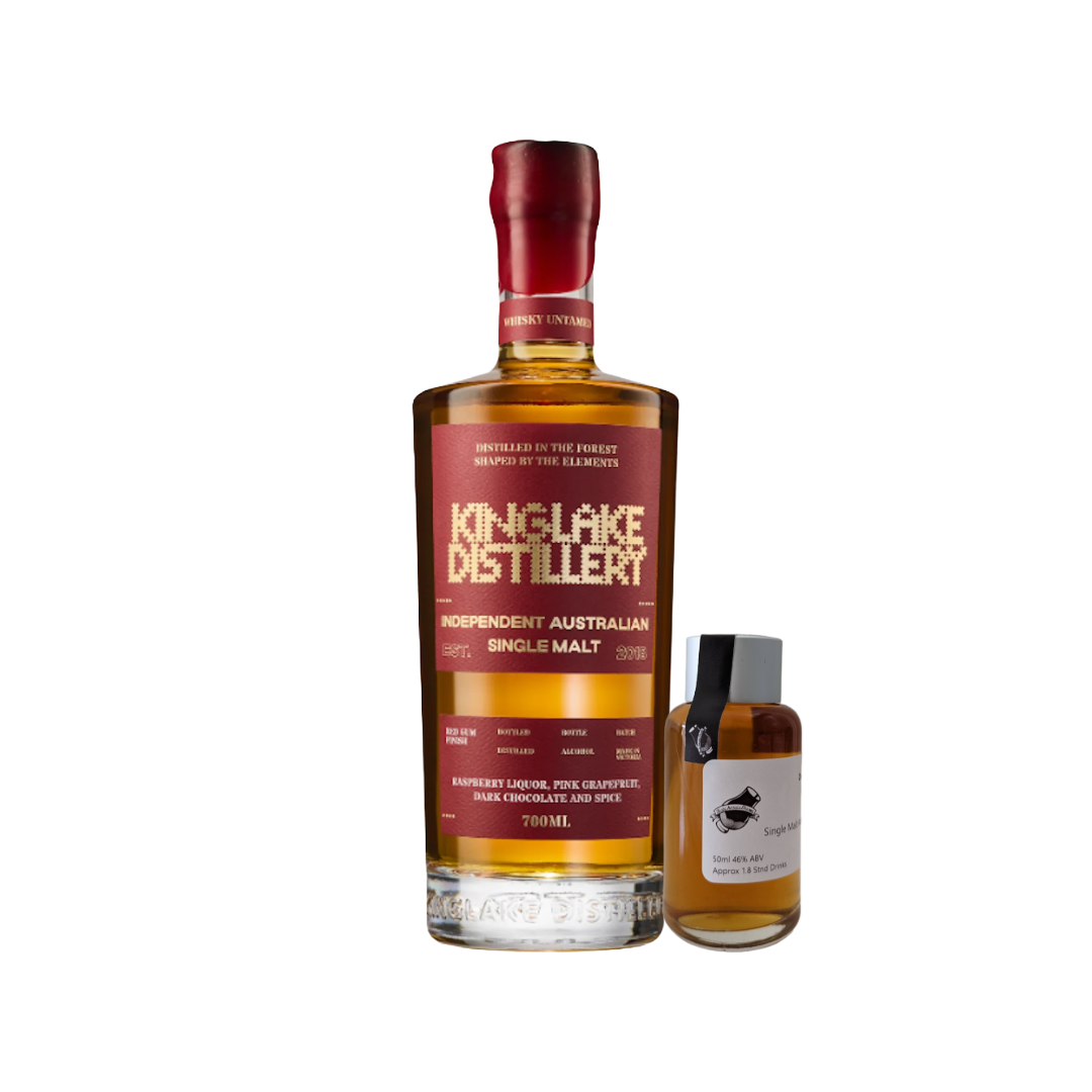 Kinglake Distillery 'Red Gum Finish' Various Size Samples