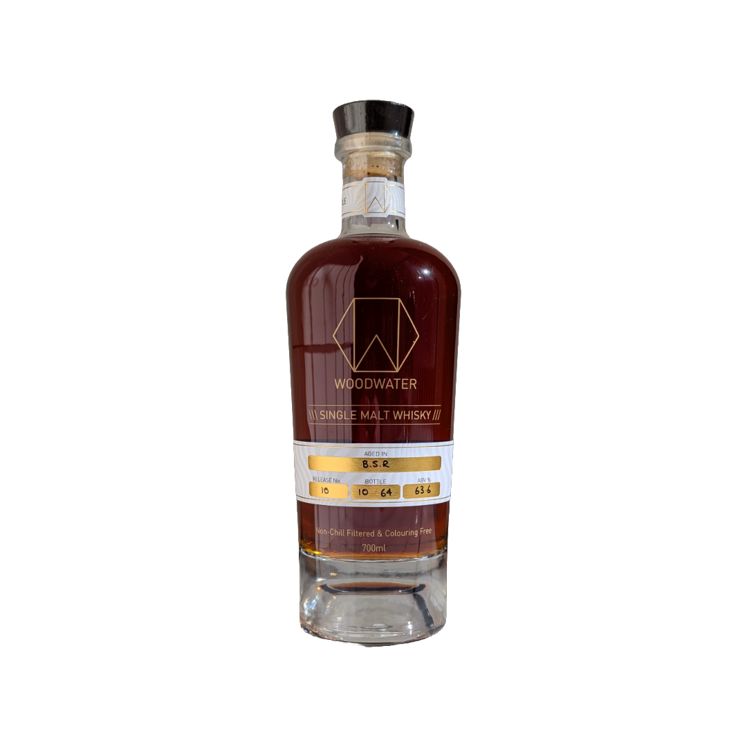 Woodwater Distillery 'Release #10 B.S.R (Bourbon / Scotch / Red)' Various Size Samples