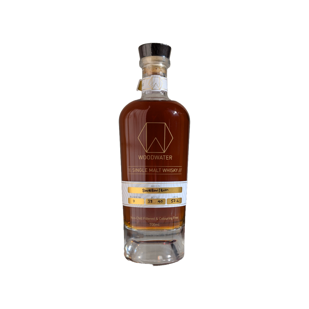 Woodwater Distillery 'Release #11 Bourbon/Rum' Various Size Samples
