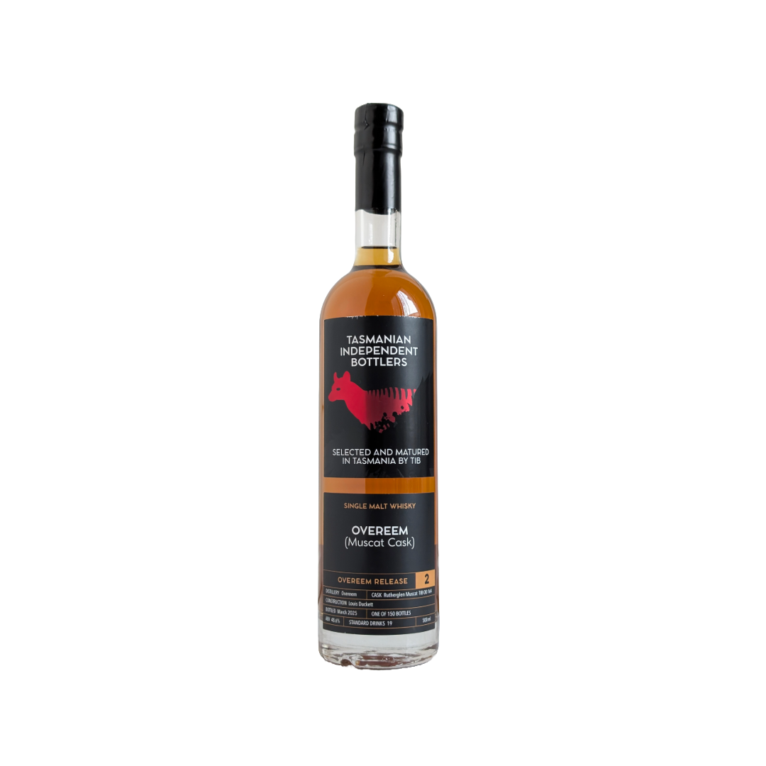 Tasmanian Independent Bottlers 'Overeem Release 2 Muscat Cask' Various Size Samples