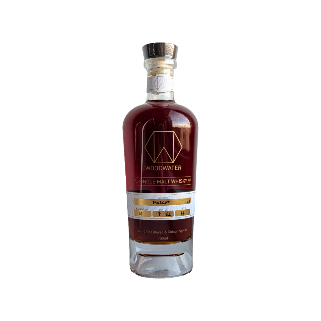 Woodwater Whisky 'Release #16 Muscat Cask Strength' Various Size Samples
