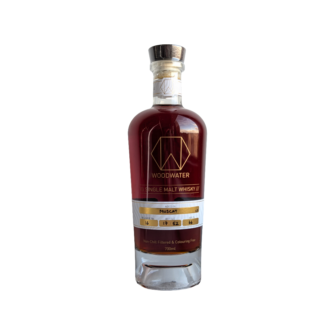 Woodwater Whisky 'Release #16 Muscat Cask Strength' Various Size Samples