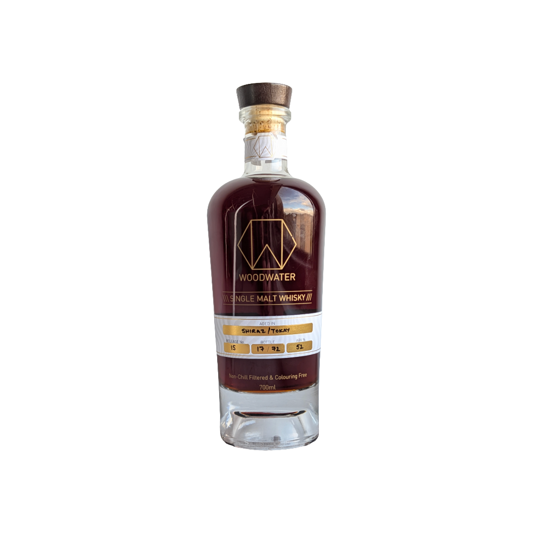 Woodwater Whisky 'Release #15 Shiraz/Tokay' Various Size Samples
