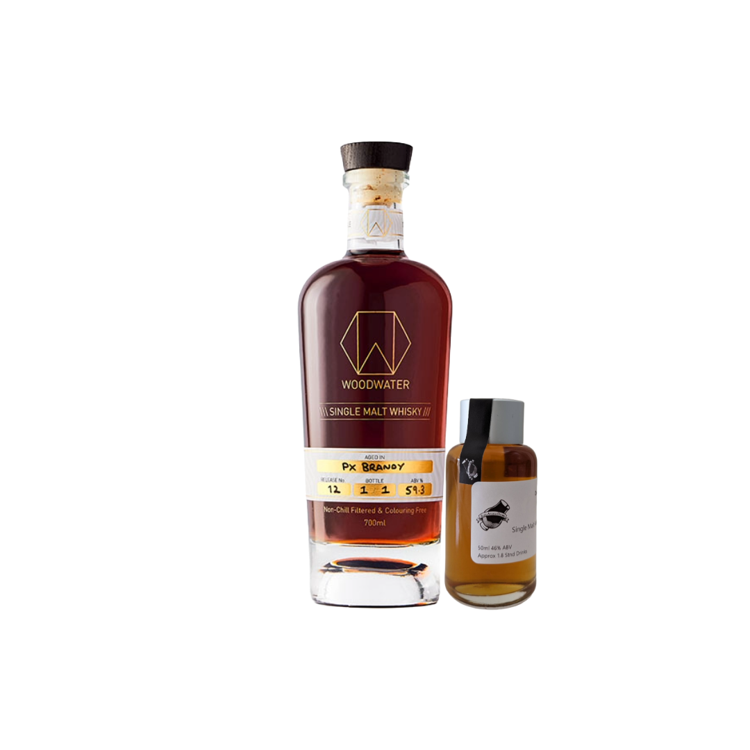Woodwater Distillery 'Release #12 PX/Brandy' Various Size Samples
