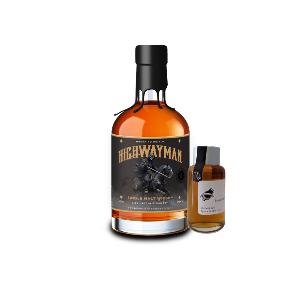Highwayman Whisky 'The Dark Knight' Various Size Samples