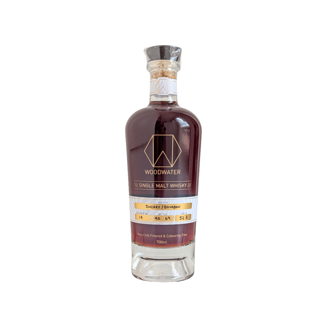 Woodwater Whisky 'Release #14 Sherry/Bourbon Cask' Various Size Samples