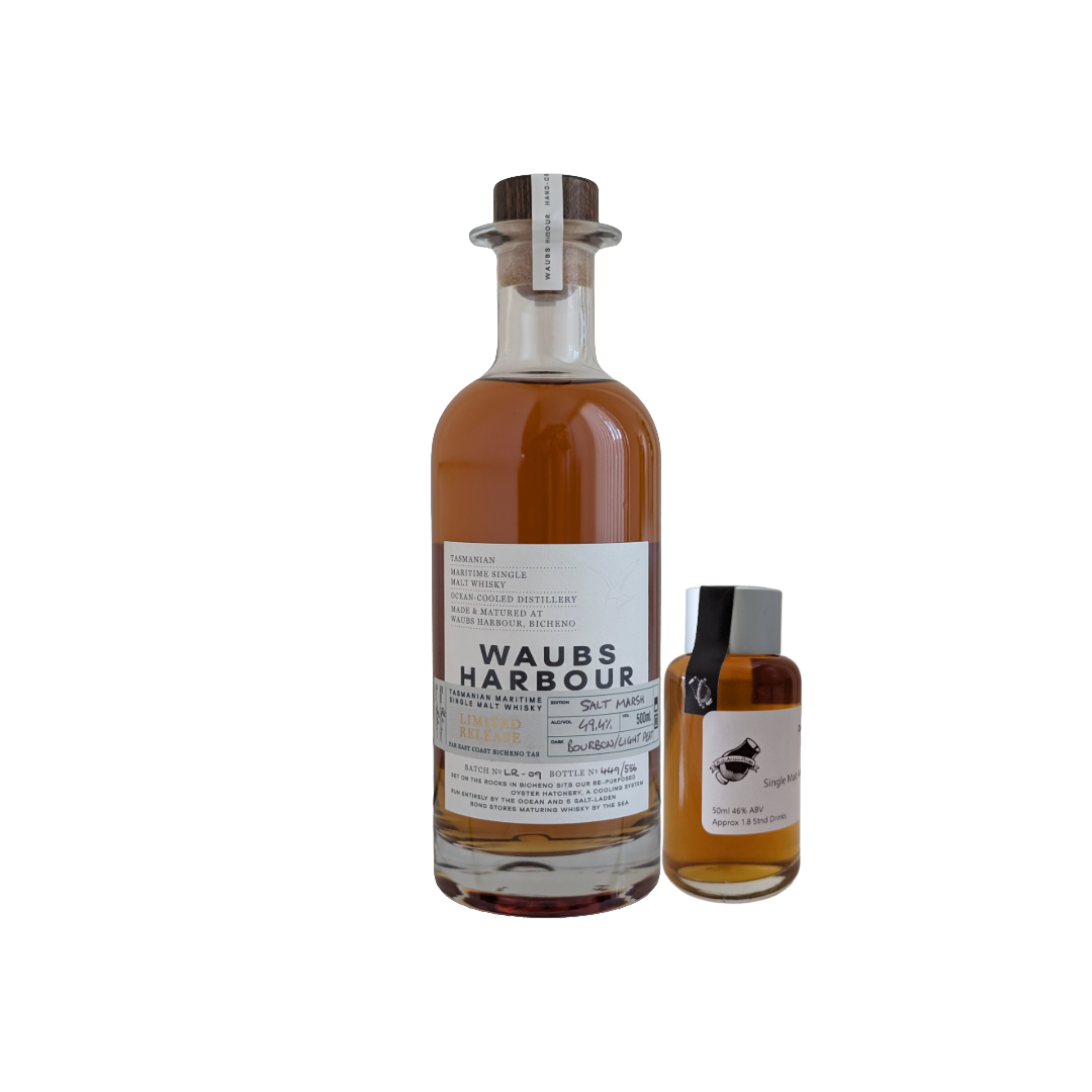 Waubs Harbour Distillery 'LR-09 Salt Marsh' Various Size Samples