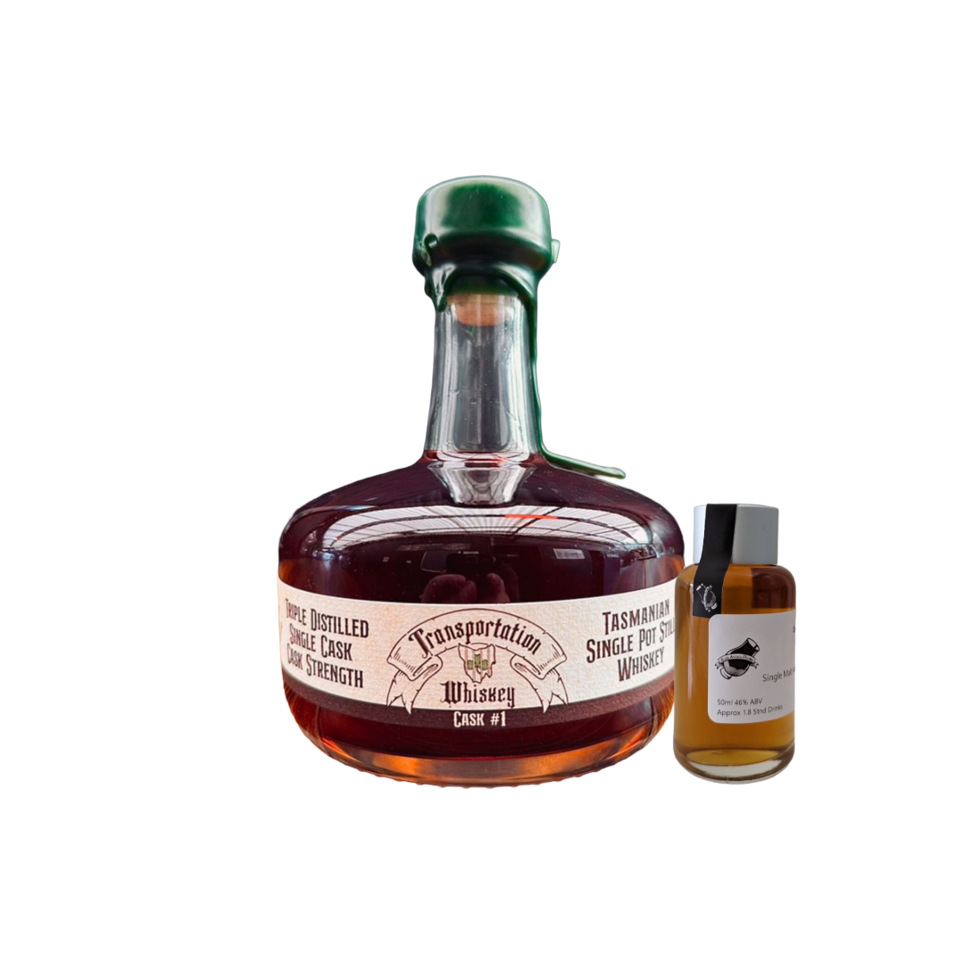 Transportation Whiskey 'Cask #1 Limited Release' Various Size Samples