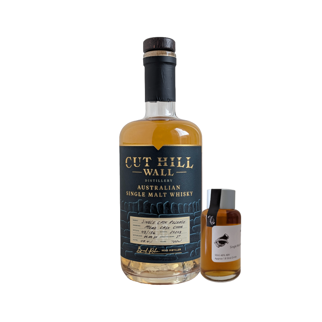 Cut Hill Wall Distillery 'First Release Mead Single Cask' Various Size Samples
