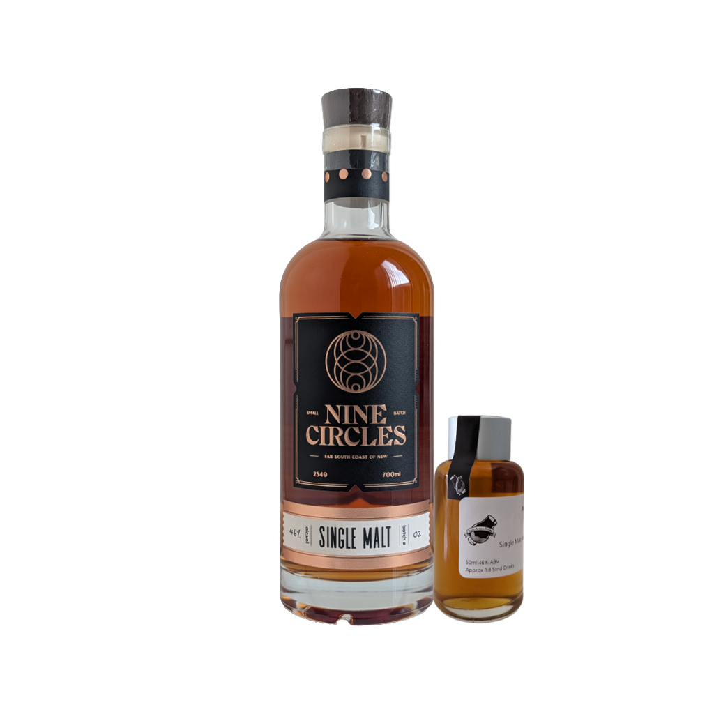 Nine Circles Distillery 'Single Malt Batch #2' Various Size Samples