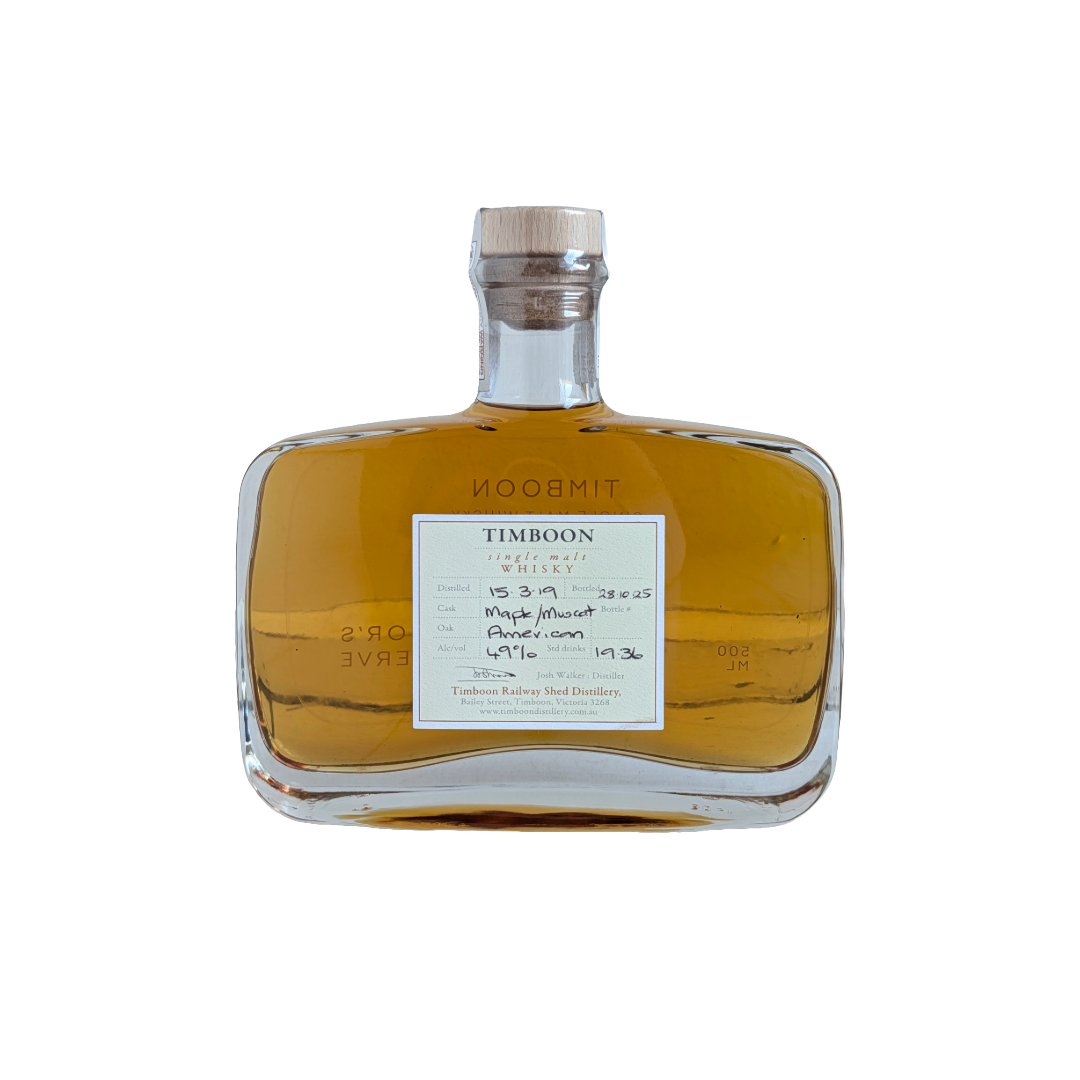 Timboon Distillery 'Governor's Reserve Maple Limited' Various Size Samples