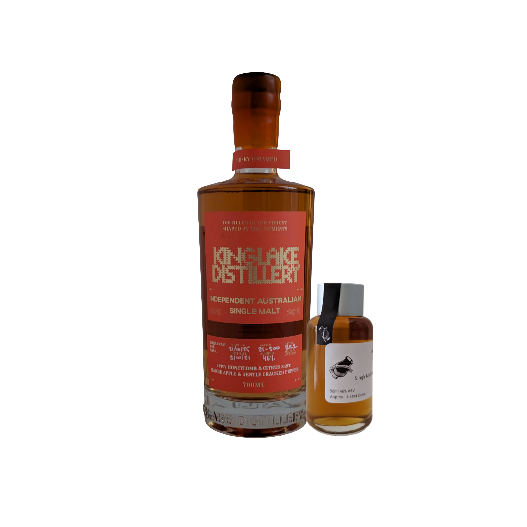 Kinglake Distillery 'Breakfast Rye Cask' Various Size Samples