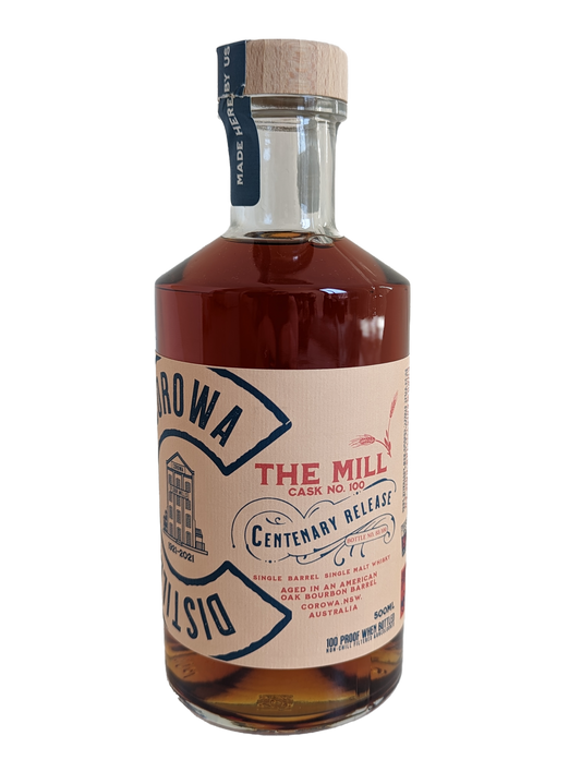 Corowa Distilling Co. 'The Mill Centenary Release Cask 100' Various Size Samples