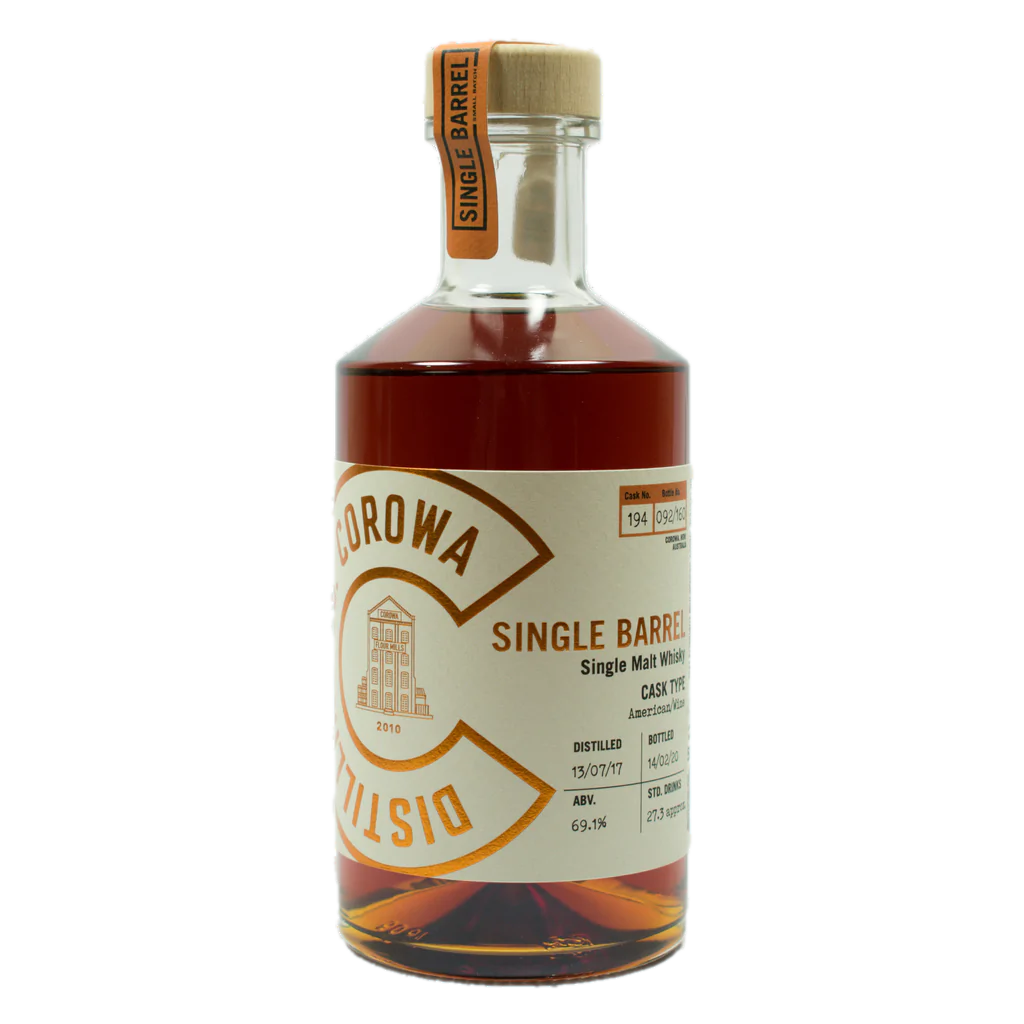 Corowa Distilling Co. 'Single Barrel American Wine Cask 194' Various Size Samples