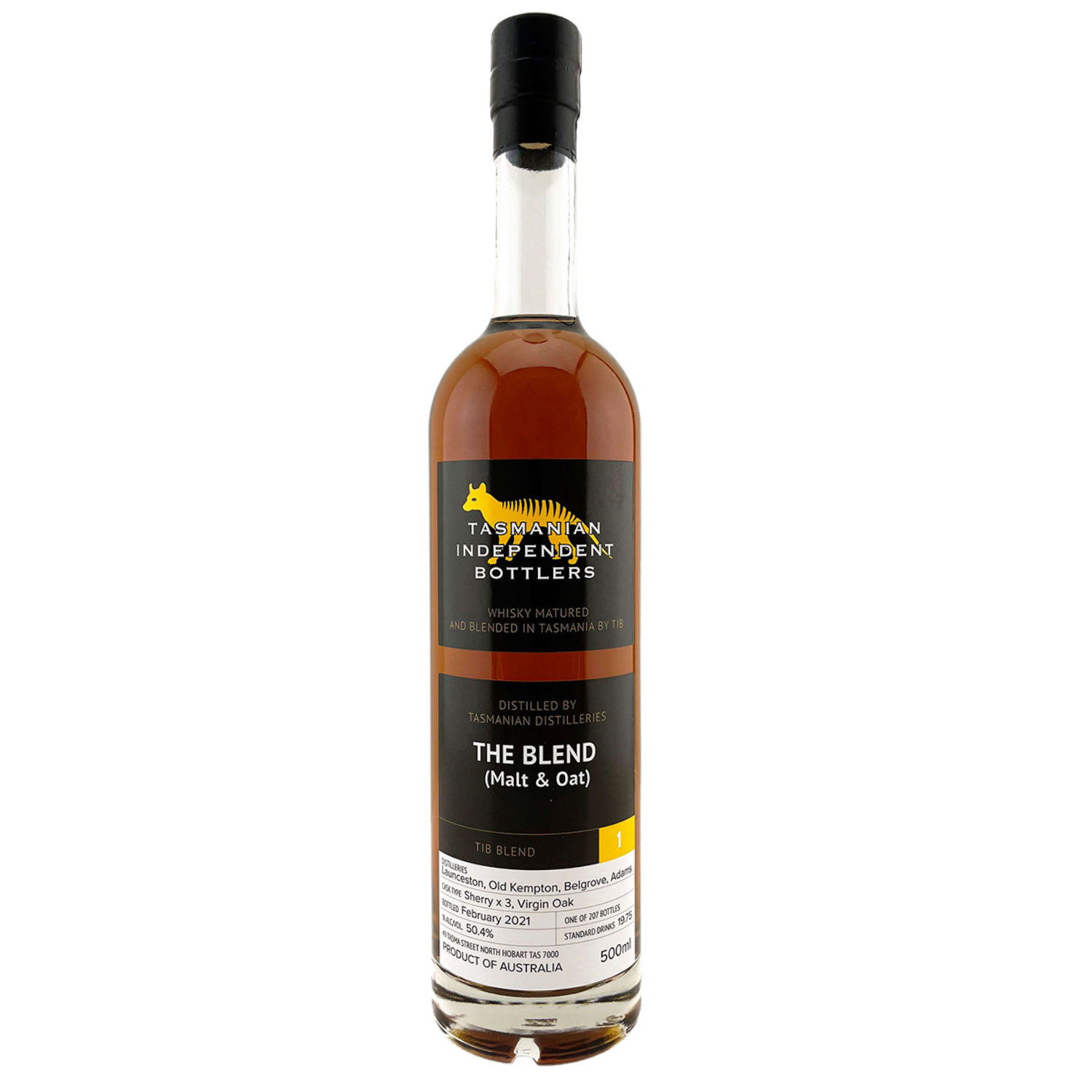 Tasmanian Independent Bottlers 'The Blend 1 Malt & Oat' Various Size Samples